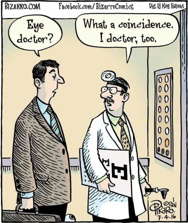Eyecare Humor: A Laughing Matter - OCLI Eyecare Humor: A Laughing Matter - OCLI
