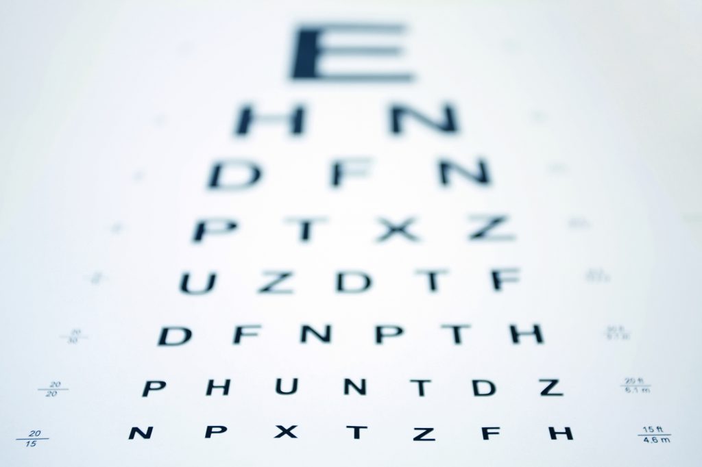 Snellen Eye Chart